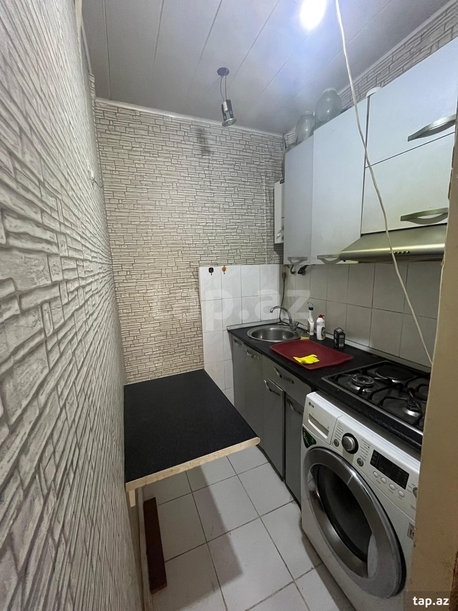 2-otaqlı mənzil kirayə verilir, Memar Əcəmi m., 40 m² (6)