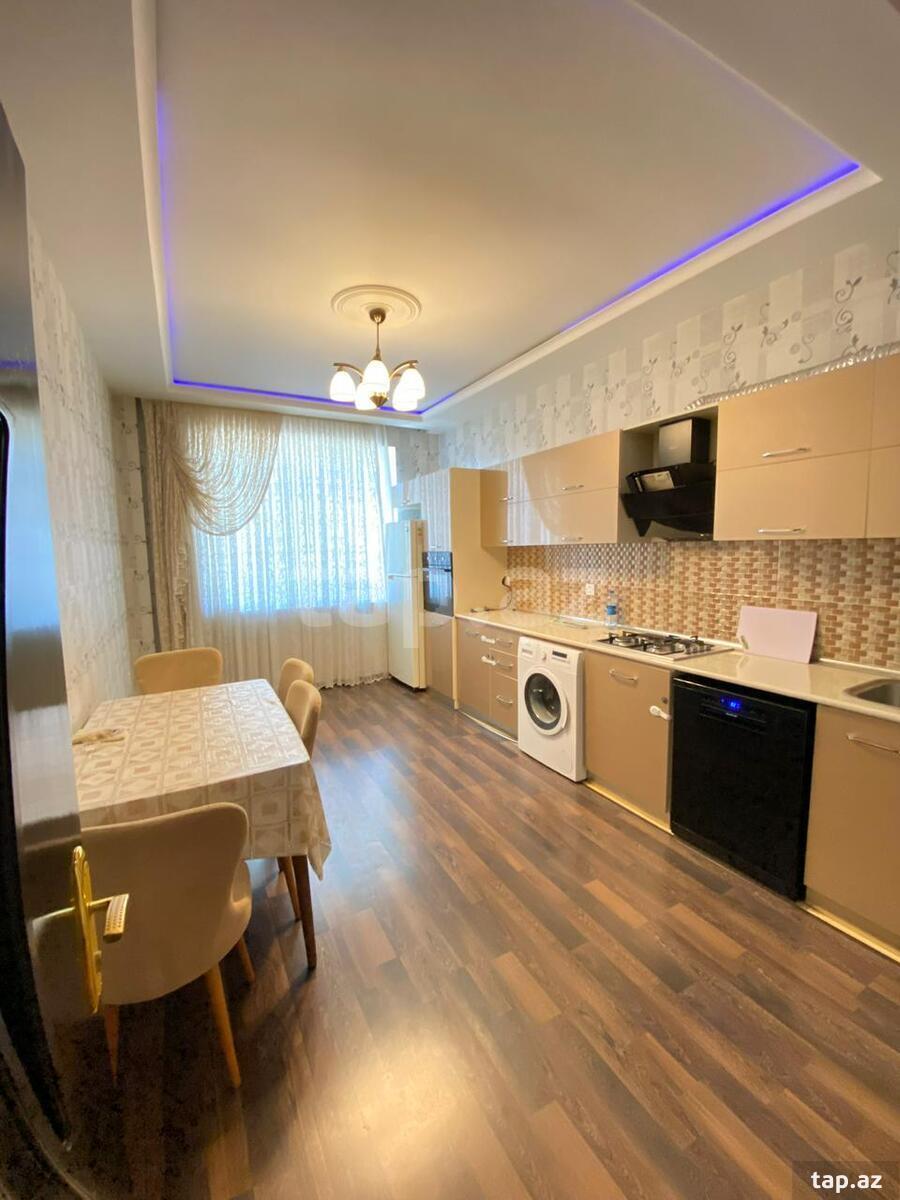3-otaqlı yeni tikili kirayə verilir, Həsən Bəy Zərdabi küç., 140 m² (10)