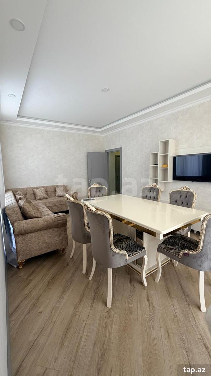 3-otaqlı yeni tikili kirayə verilir, Dərnəgül m., 101 m² (2)