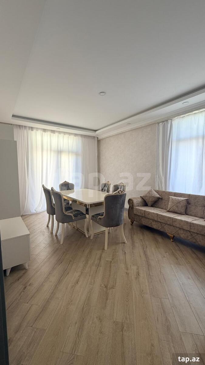 3-otaqlı yeni tikili kirayə verilir, Dərnəgül m., 101 m² (3)