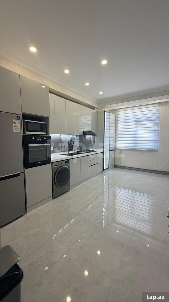 3-otaqlı yeni tikili kirayə verilir, Dərnəgül m., 101 m² (5)