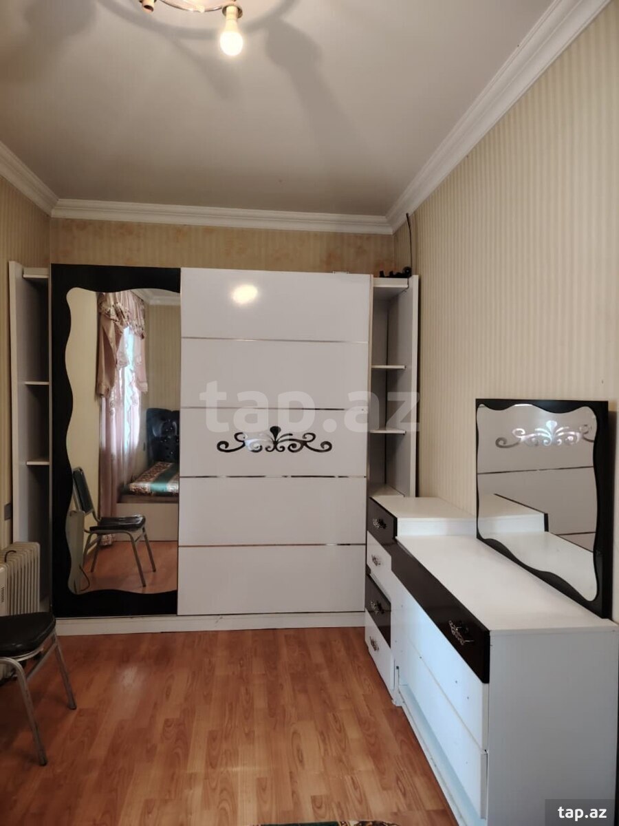 2-otaqlı mənzil kirayə verilir, 8-ci mkr., 60 m² (2)