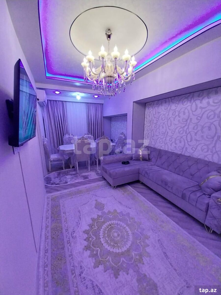 3-otaqlı yeni tikili kirayə verilir, Xırdalan ş., 75 m²