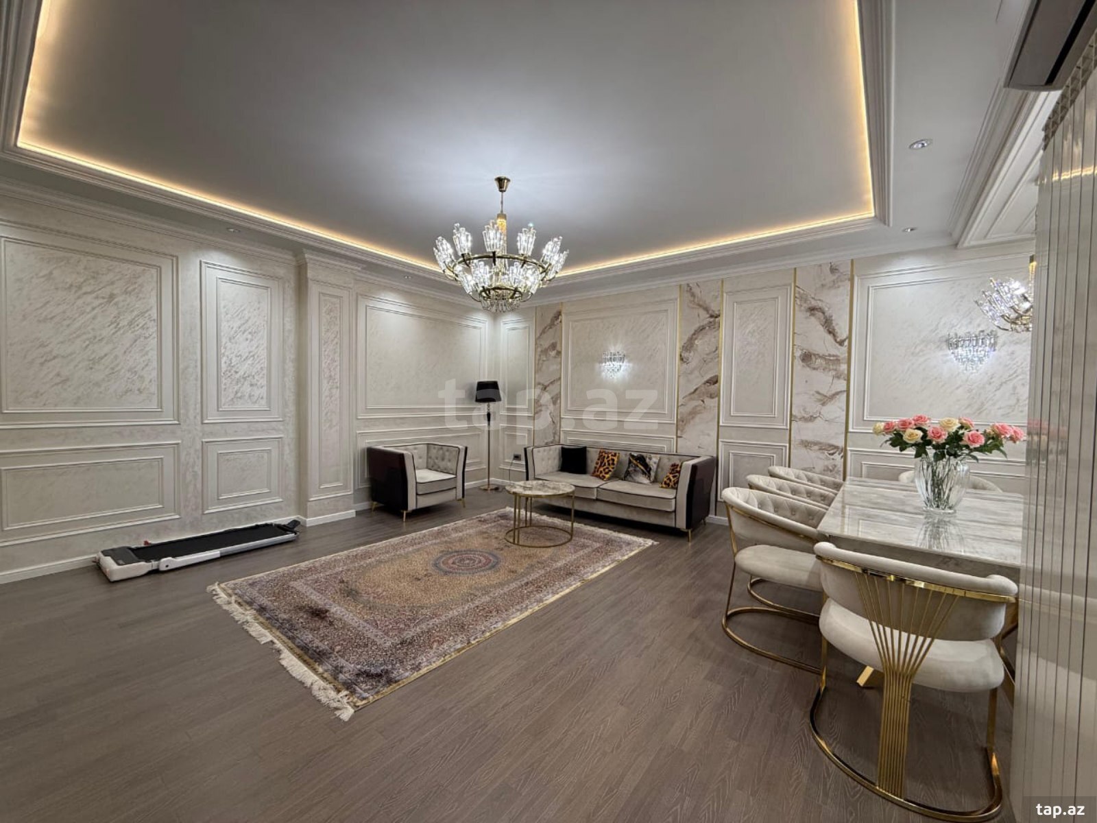 4-otaqlı yeni tikili, Yasamal r., 130 m² (2)