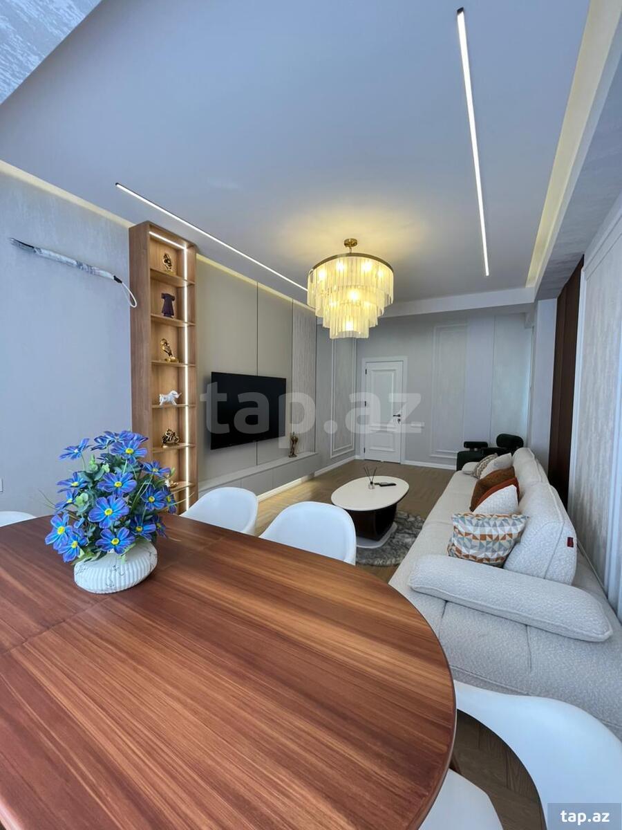 3-otaqlı yeni tikili, Qarabağ küç., 120 m² (2)