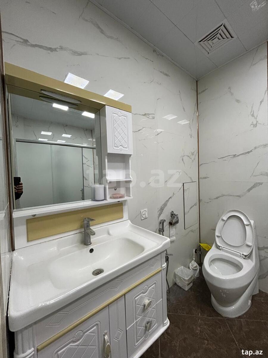 2-otaqlı yeni tikili kirayə verilir, Fəzail Bayramov küç., 110 m² (15)