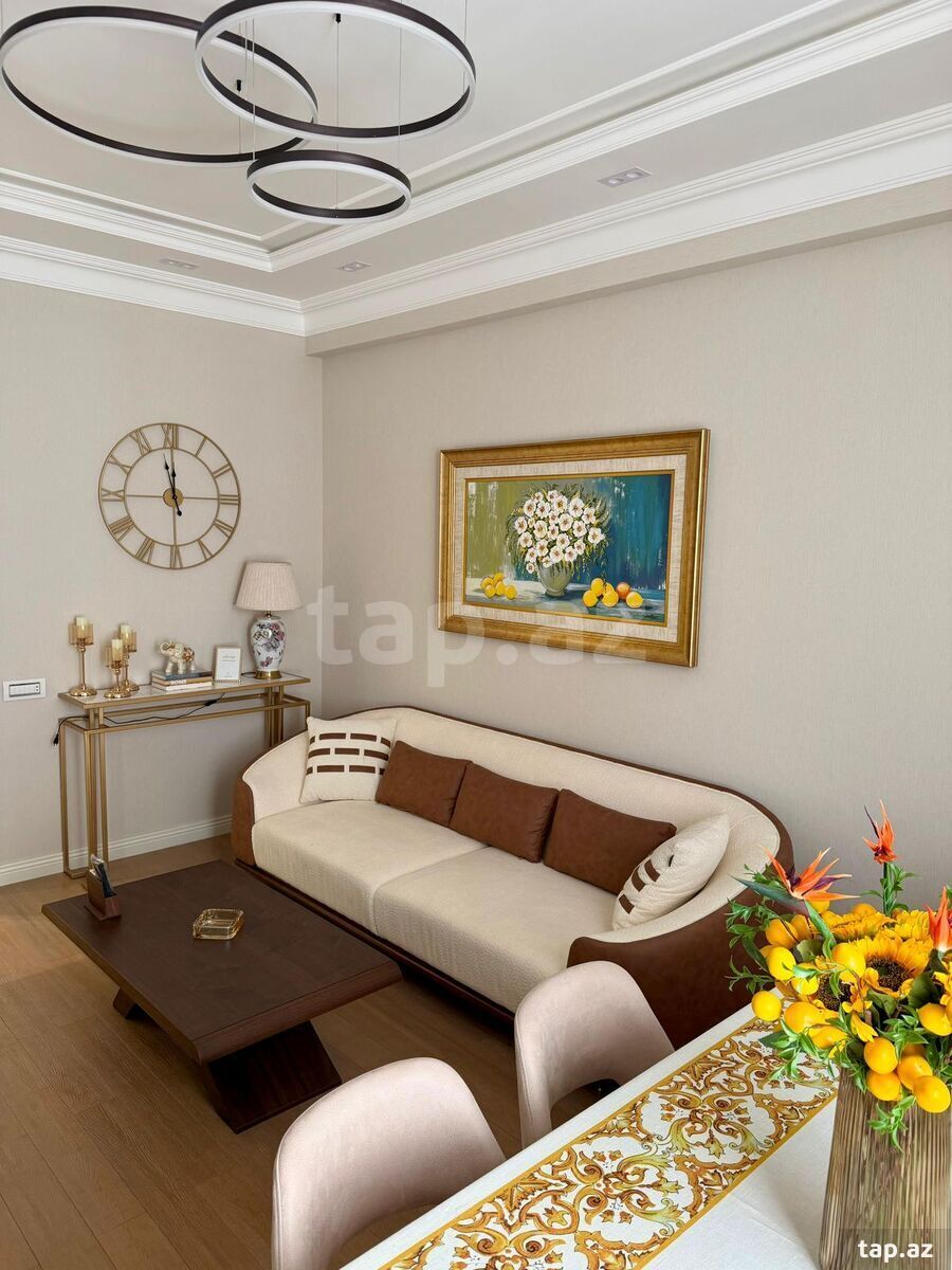 2-otaqlı yeni tikili kirayə verilir, Zahid Xəlilov küç. 20, 90 m² (3)