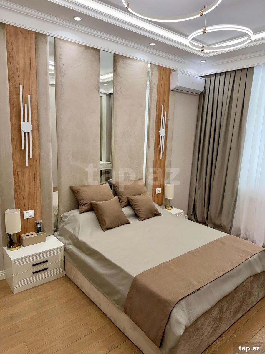 2-otaqlı yeni tikili kirayə verilir, Zahid Xəlilov küç. 20, 90 m² (4)