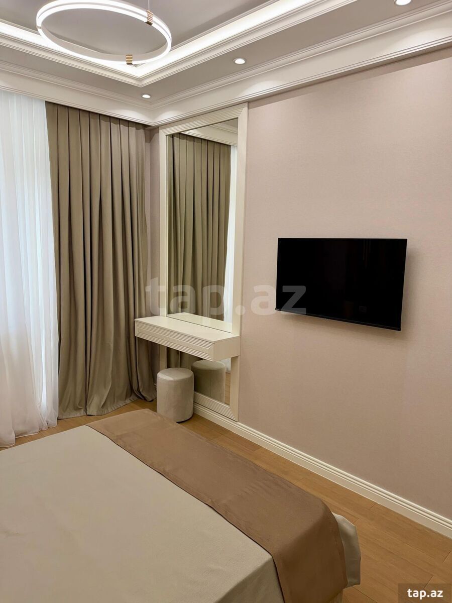 2-otaqlı yeni tikili kirayə verilir, Zahid Xəlilov küç. 20, 90 m² (5)