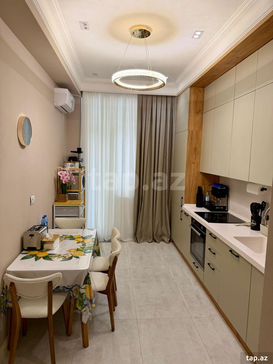 2-otaqlı yeni tikili kirayə verilir, Zahid Xəlilov küç. 20, 90 m² (7)