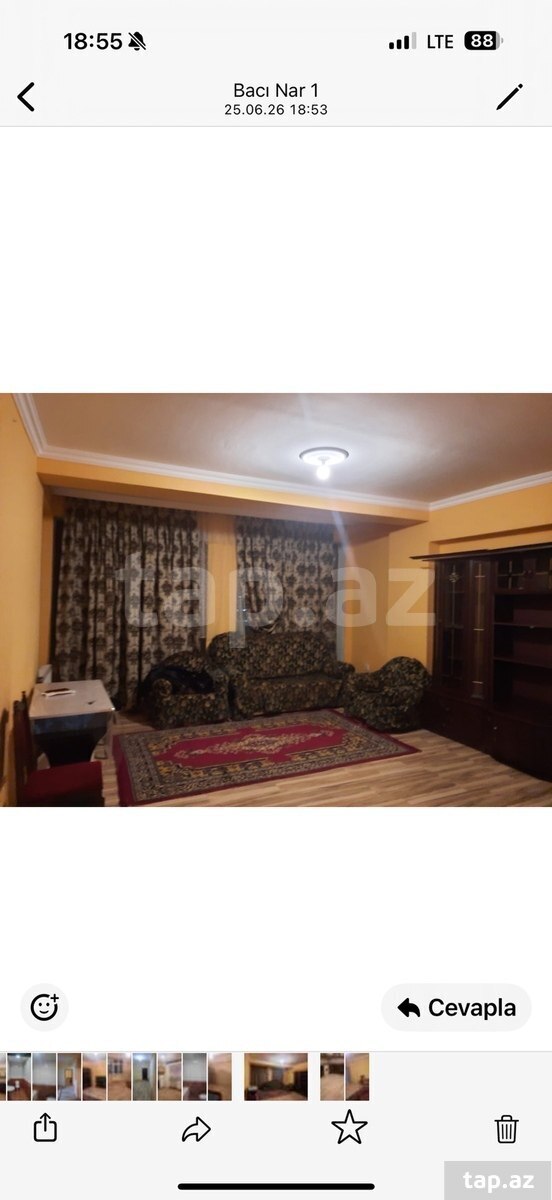 2-otaqlı mənzil kirayə verilir, Xırdalan ş., 100 m² (3)