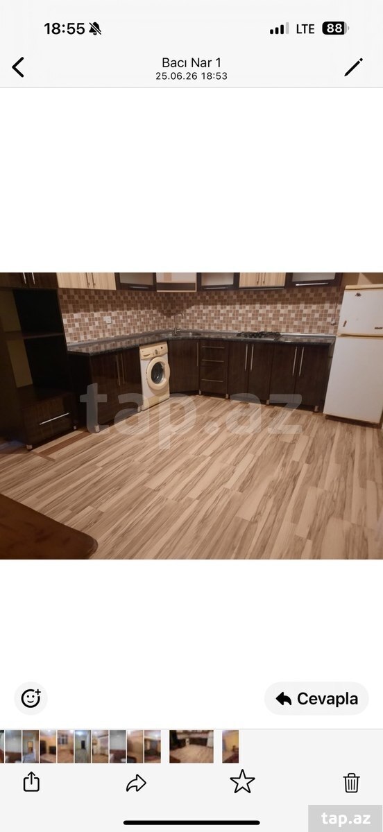 2-otaqlı mənzil kirayə verilir, Xırdalan ş., 100 m² (2)