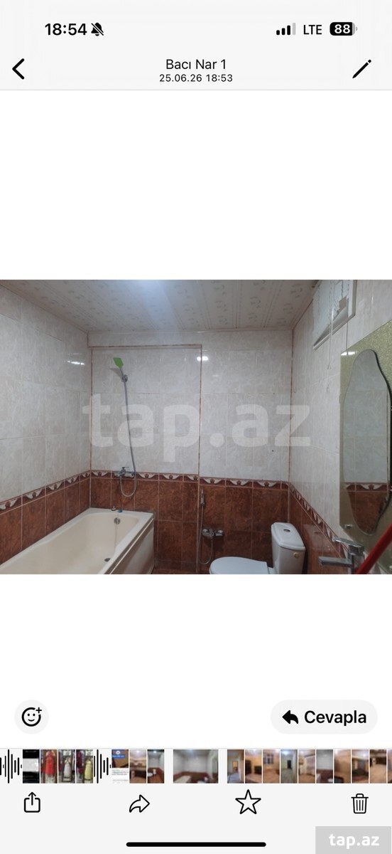2-otaqlı mənzil kirayə verilir, Xırdalan ş., 100 m² (10)