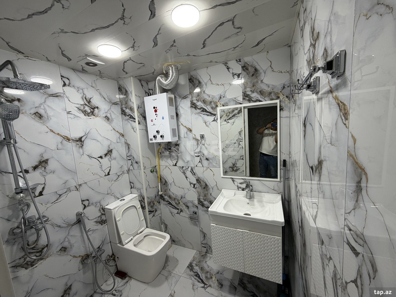 2-otaqlı mənzil kirayə verilir, Bakıxanov qəs., 55 m² (14)