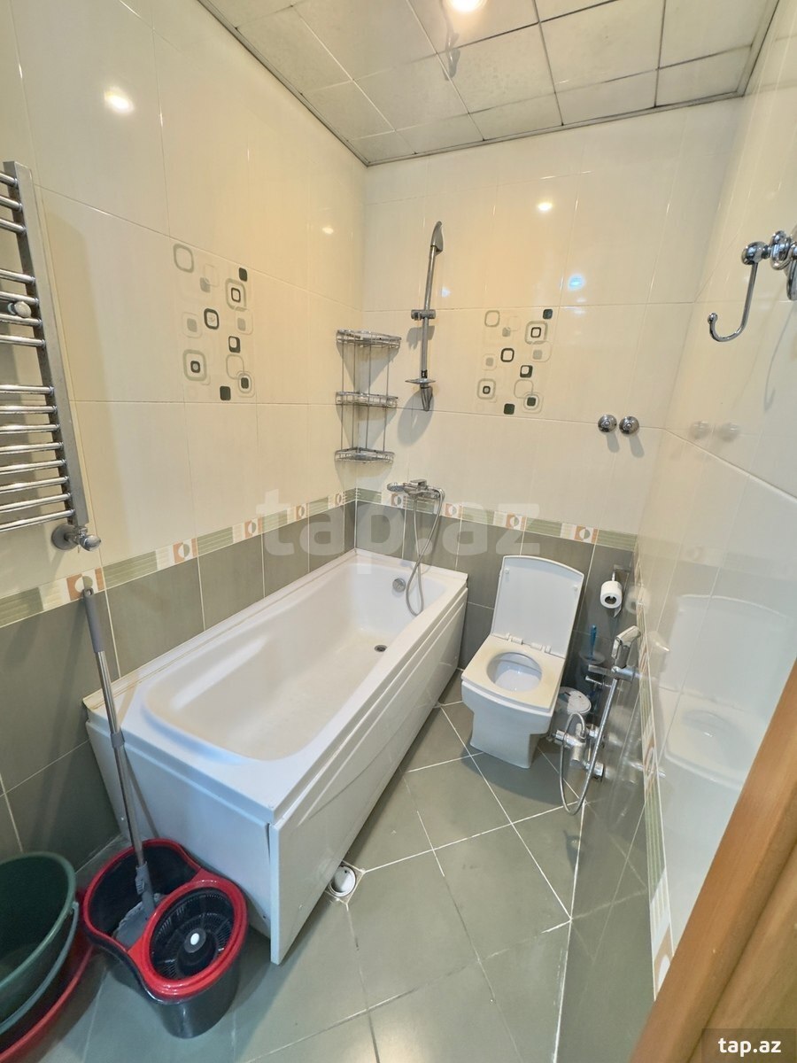 2-otaqlı yeni tikili kirayə verilir, Dərnəgül m., 75 m² (12)