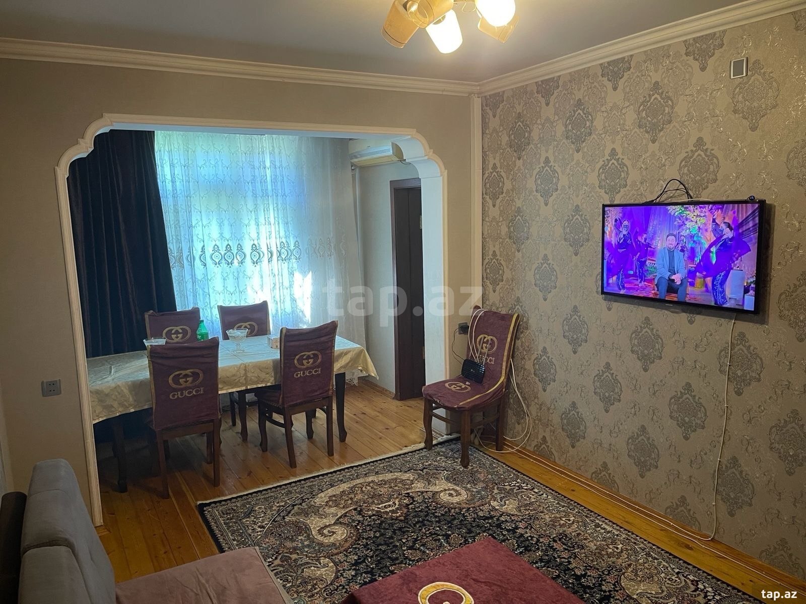 2-otaqlı mənzil kirayə verilir, Moskva pr., 50 m² (2)