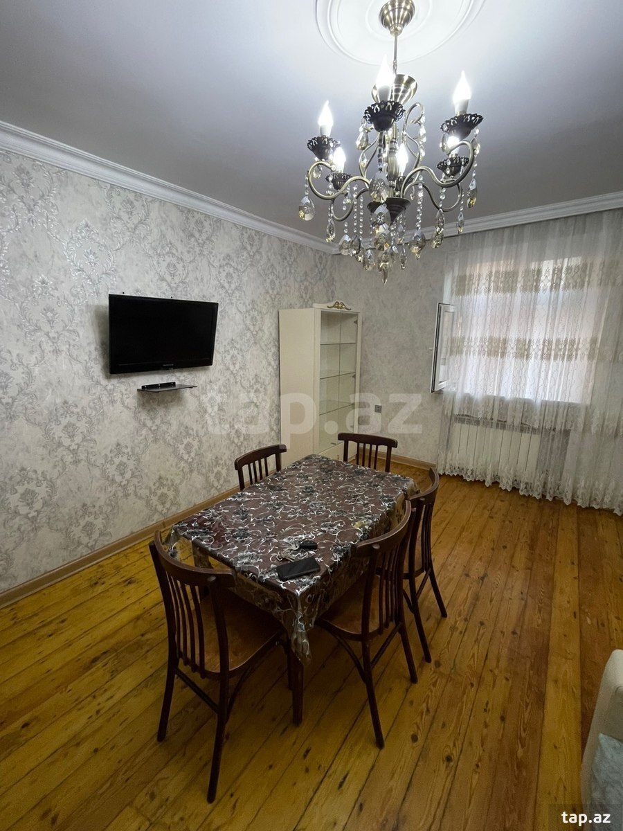 3-otaqlı mənzil kirayə verilir, Gənclik m., 60 m²