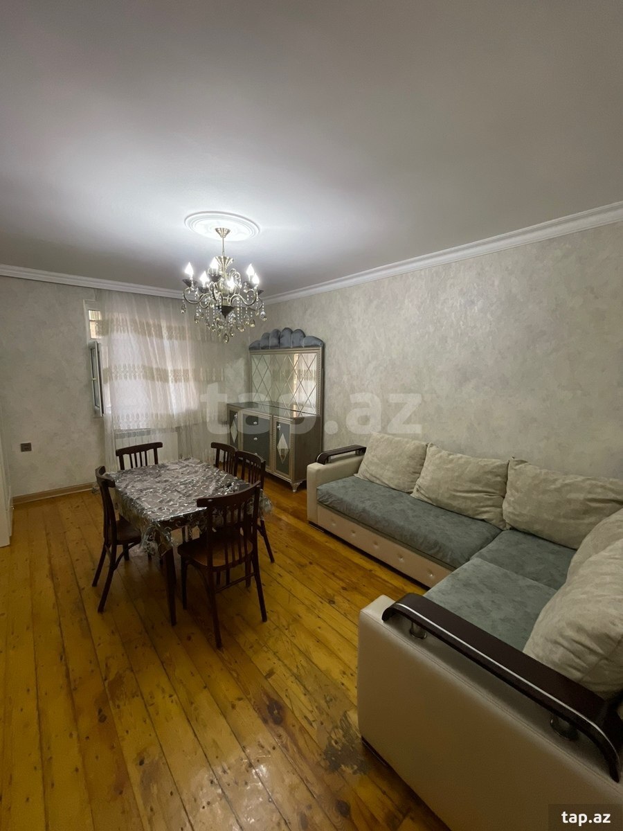 3-otaqlı mənzil kirayə verilir, Gənclik m., 60 m² (3)