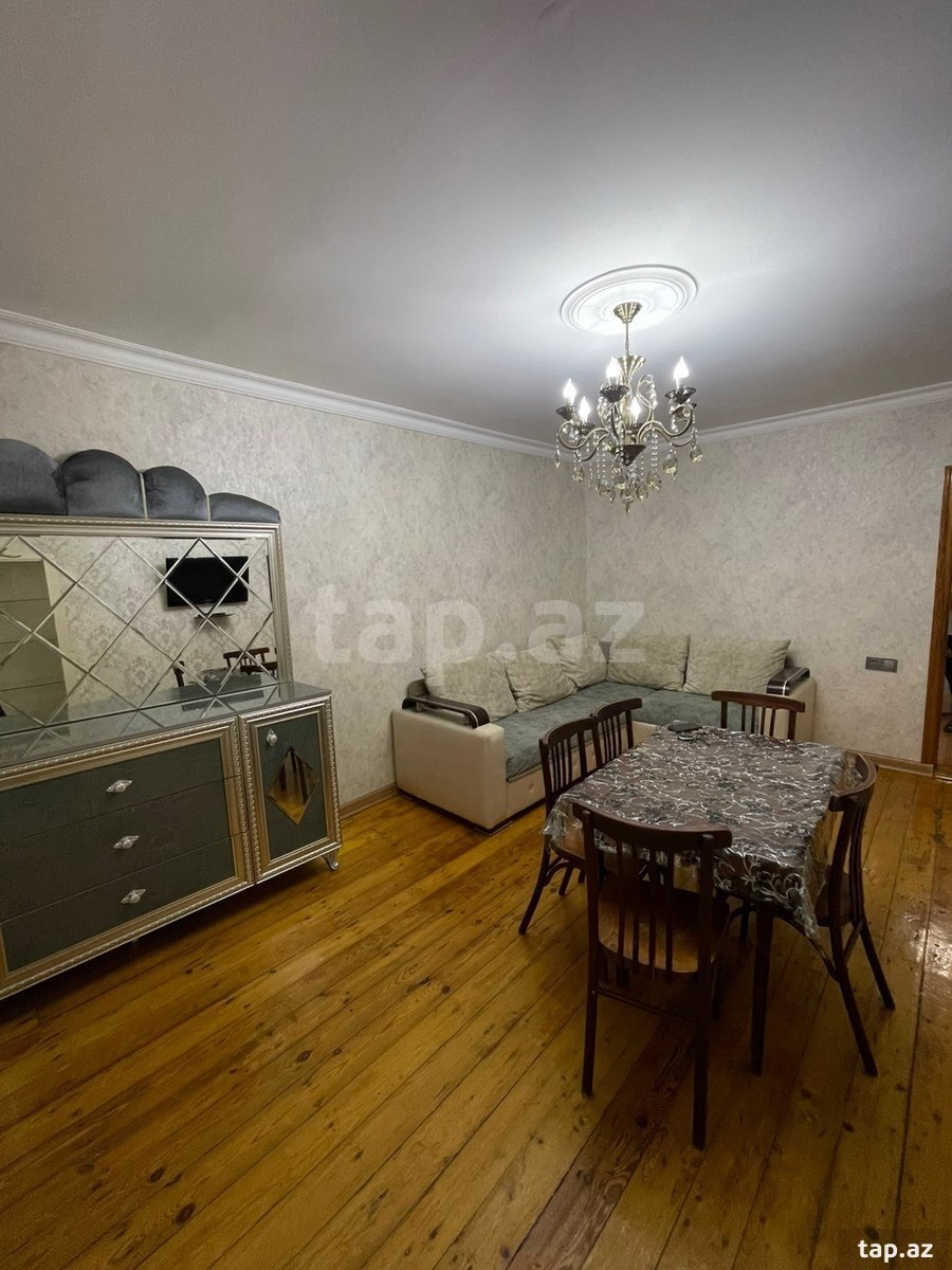 3-otaqlı mənzil kirayə verilir, Gənclik m., 60 m² (4)