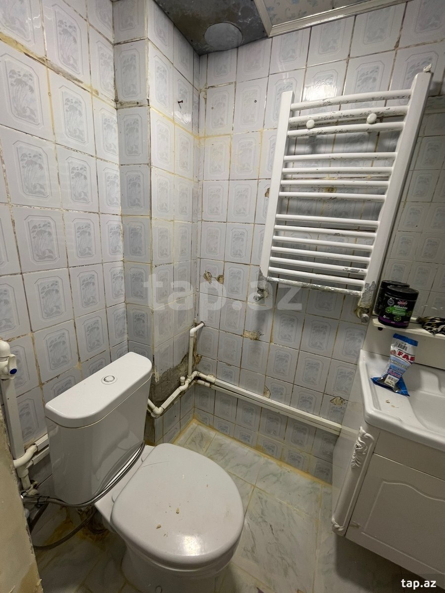 3-otaqlı mənzil kirayə verilir, Gənclik m., 60 m² (8)