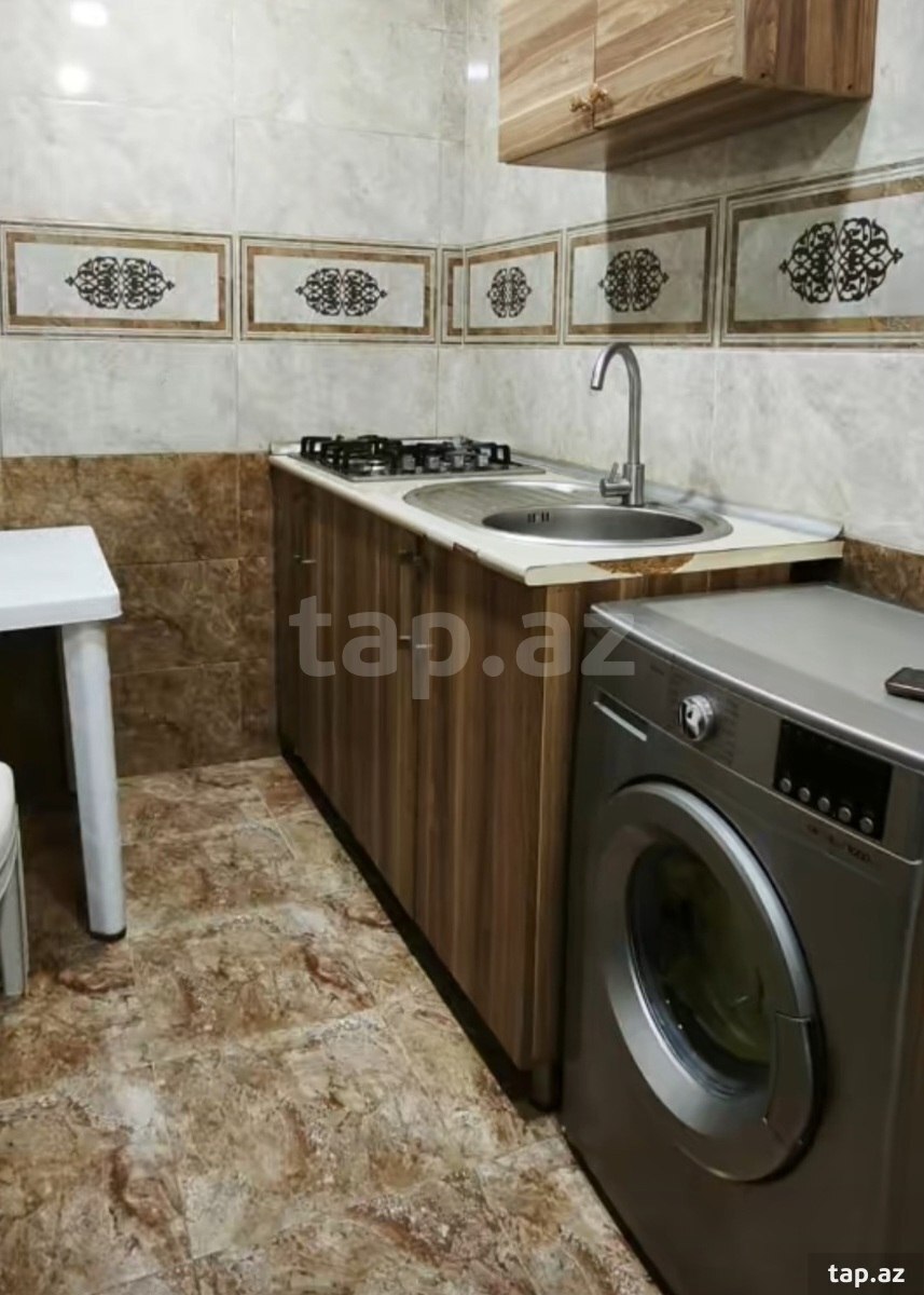 1-otaqlı yeni tikili kirayə verilir, Nərimanov m., 40 m² (2)