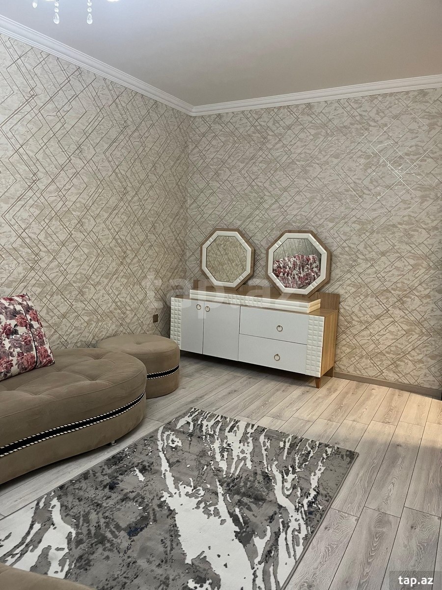2-otaqlı yeni tikili kirayə verilir, Sabit Orucov küç., 85 m² (3)