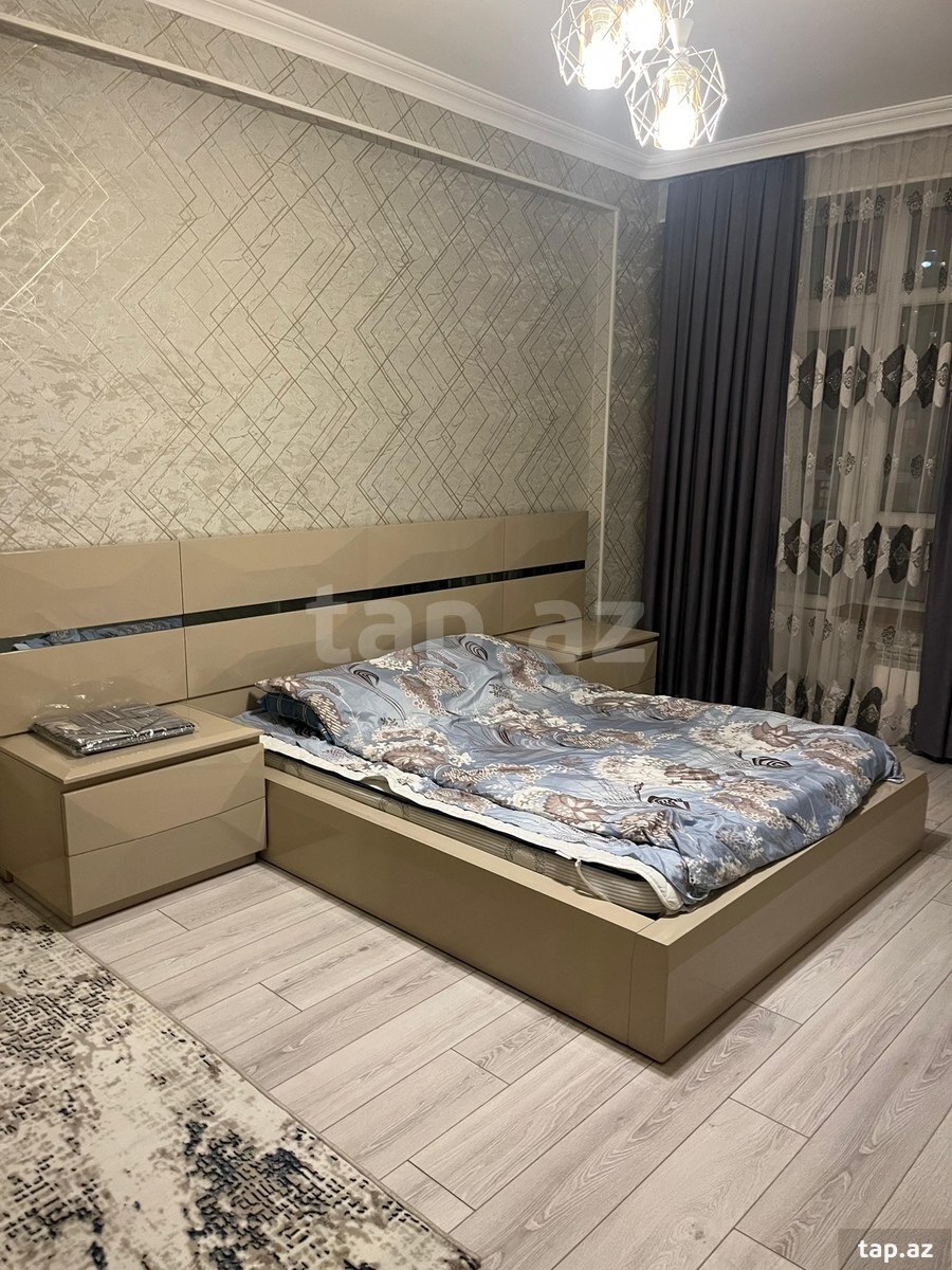 2-otaqlı yeni tikili kirayə verilir, Sabit Orucov küç., 85 m² (5)
