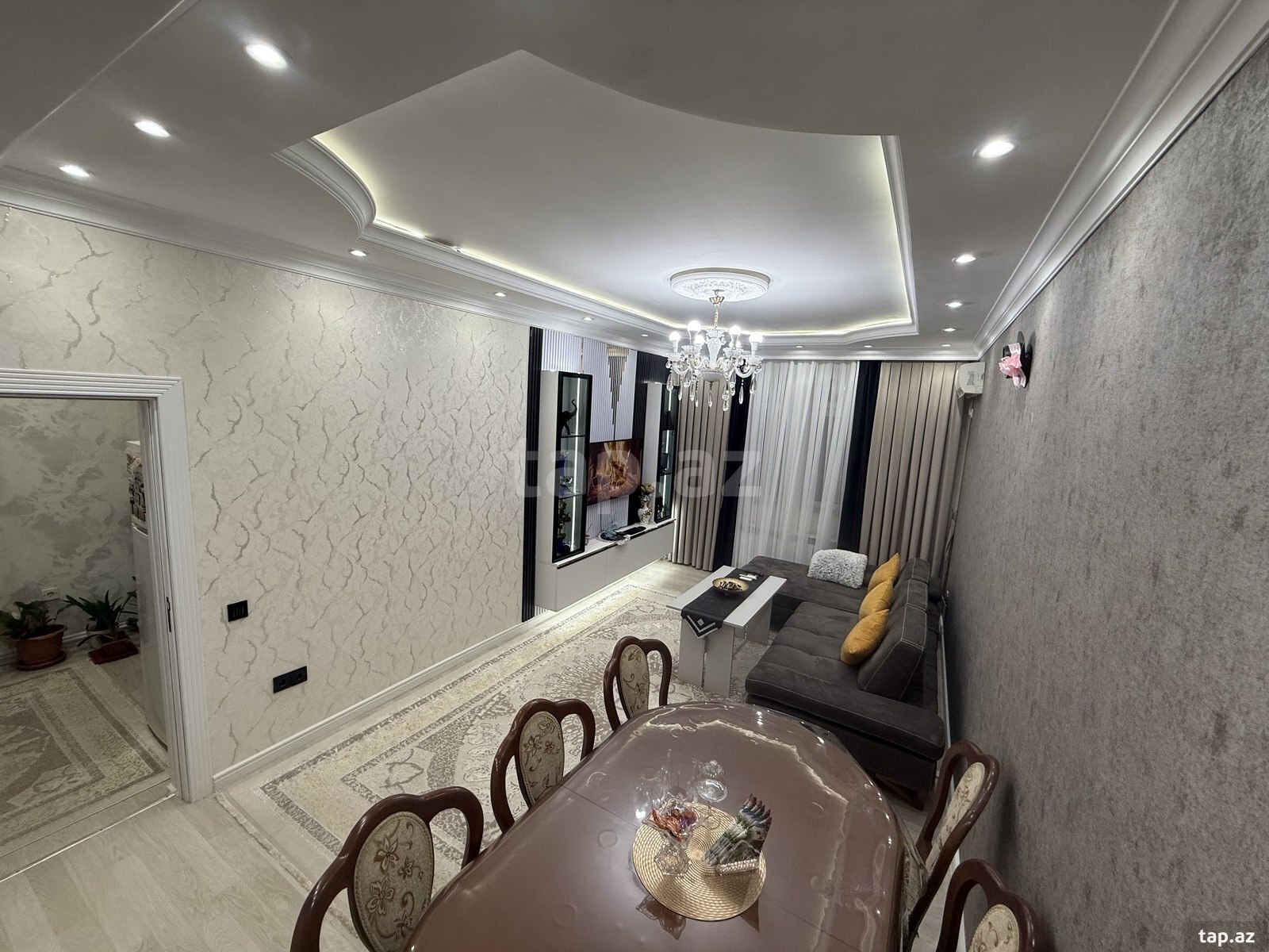 2-otaqlı yeni tikili, Zabrat qəs., 54 m² (3)