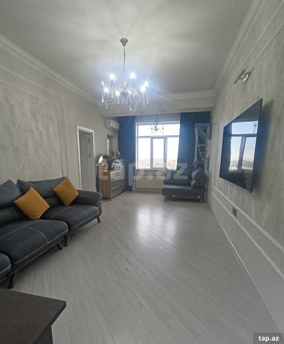2-otaqlı yeni tikili, Əcəmi Naxçıvani küç., 70 m²