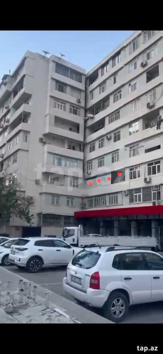 2-otaqlı mənzil, Gənclik m., 60 m²