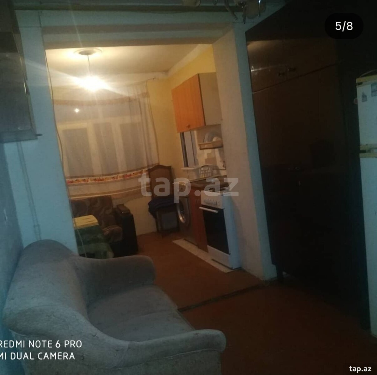 1-otaqlı mənzil kirayə verilir, Elmlər Akademiyası m., 40 m² (4)