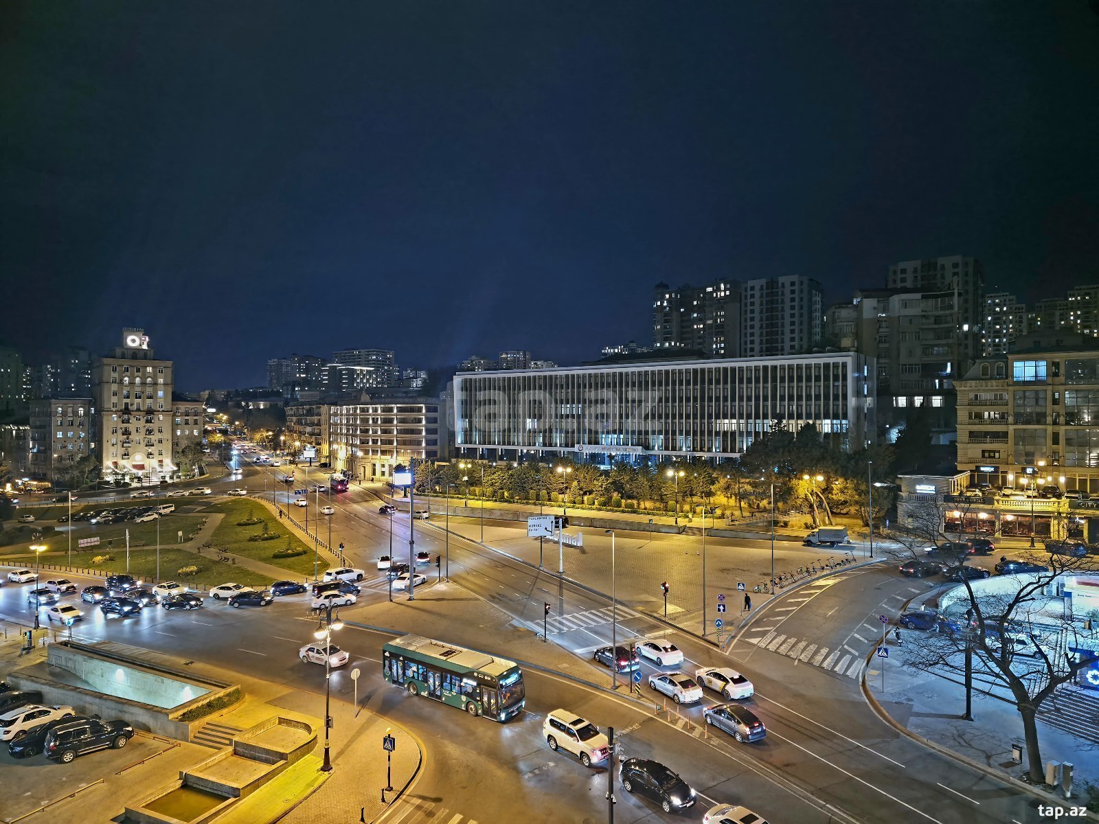 3-otaqlı mənzil, Nizami m., 75 m²