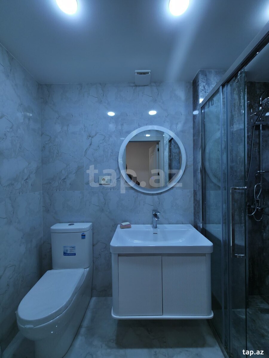 3-otaqlı mənzil, Nizami m., 75 m² (24)