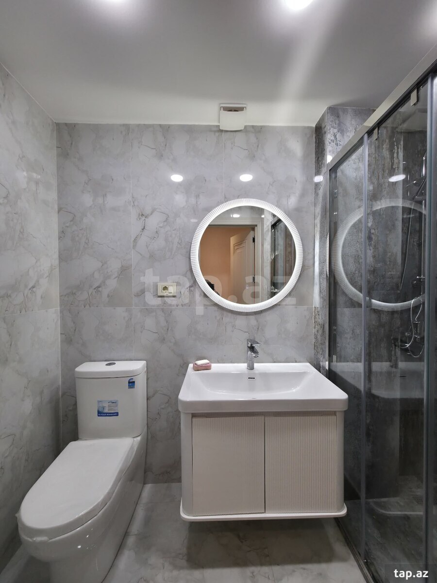 3-otaqlı mənzil, Nizami m., 75 m² (25)