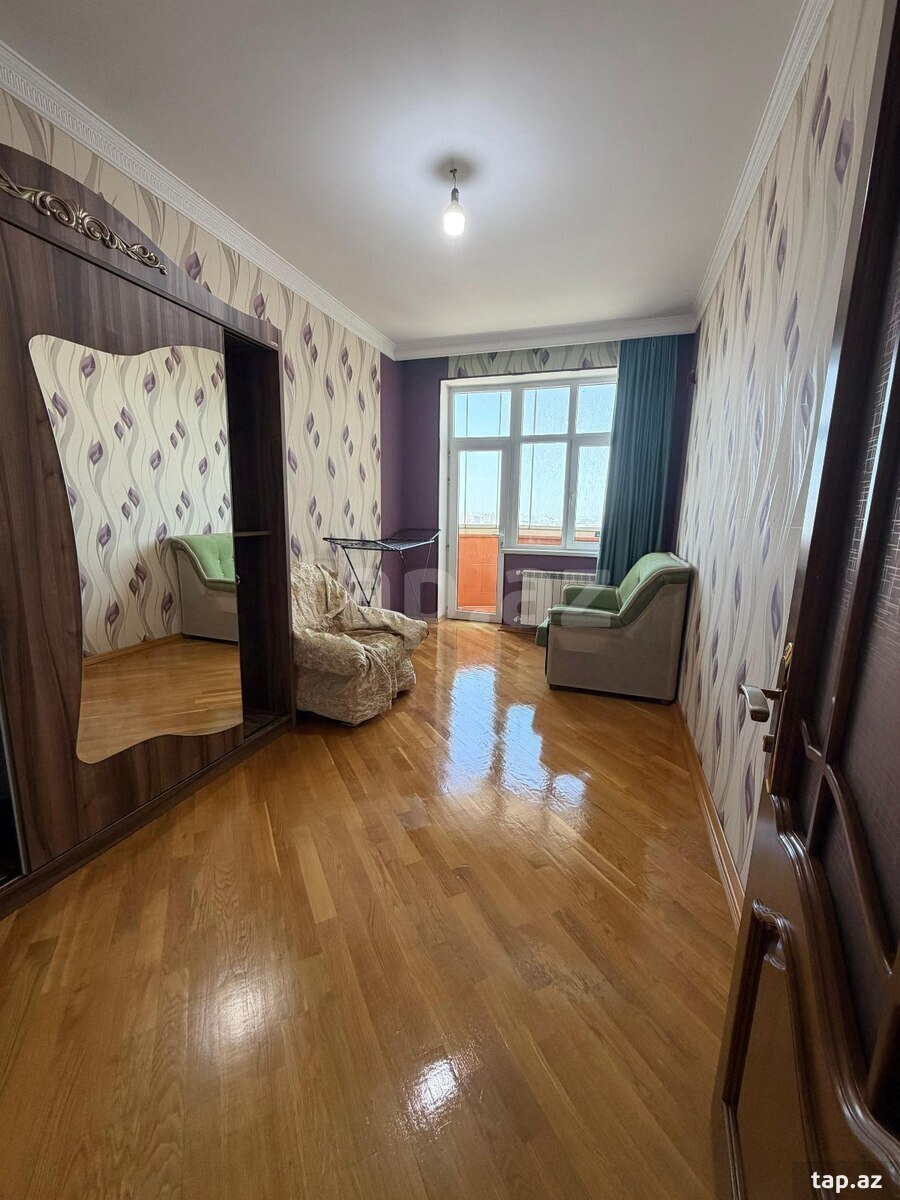 4-otaqlı yeni tikili kirayə verilir, Elmlər Akademiyası m., 160 m² (6)