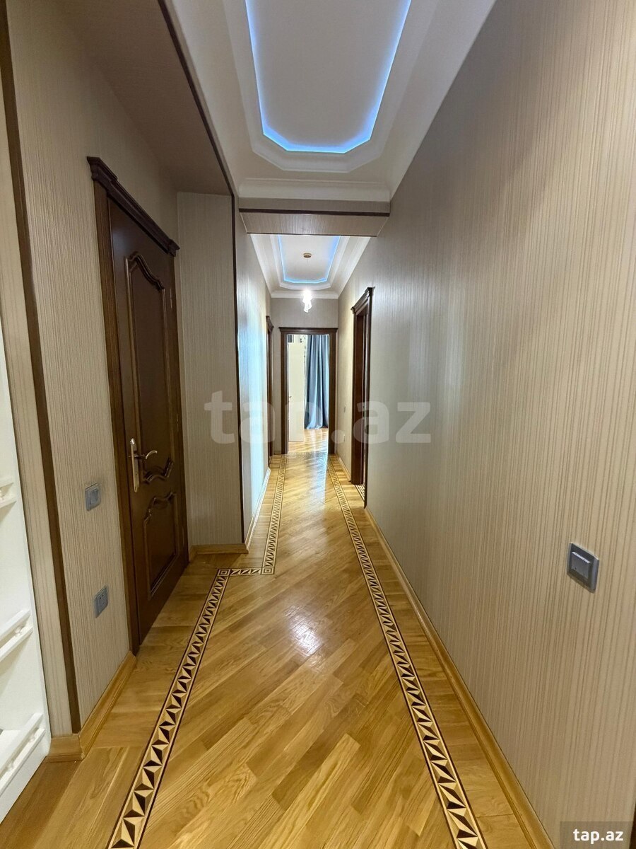 4-otaqlı yeni tikili kirayə verilir, Elmlər Akademiyası m., 160 m² (12)