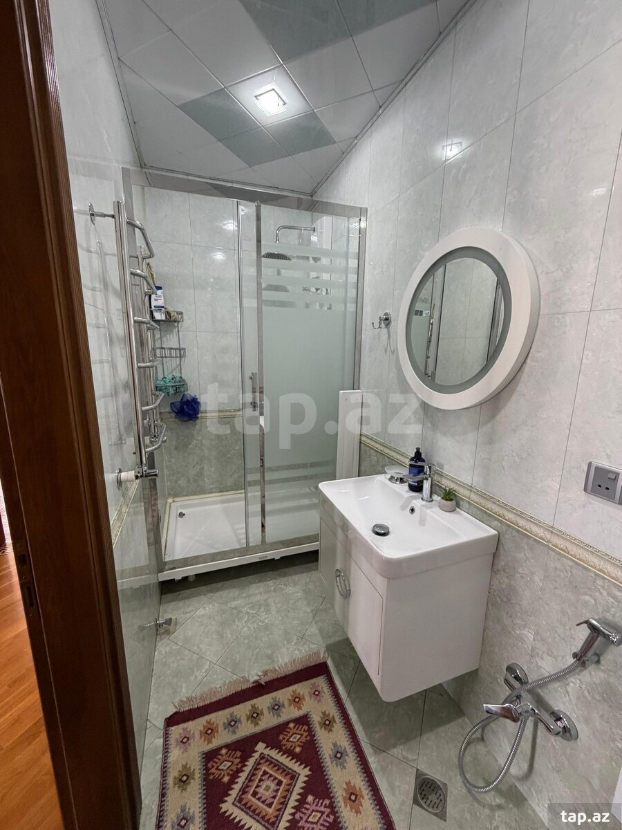 4-otaqlı yeni tikili kirayə verilir, Elmlər Akademiyası m., 160 m² (14)