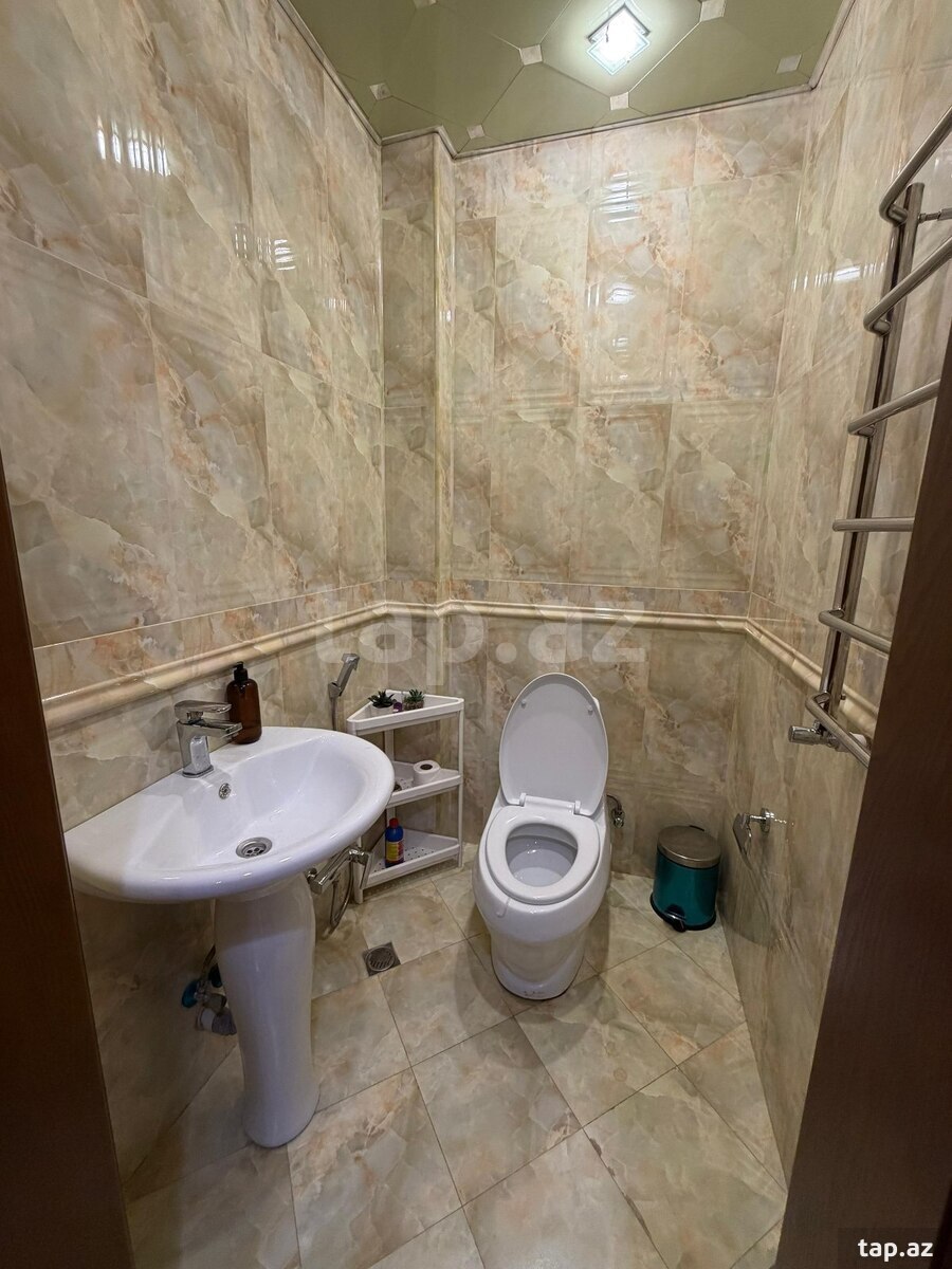 4-otaqlı yeni tikili kirayə verilir, Elmlər Akademiyası m., 160 m² (15)