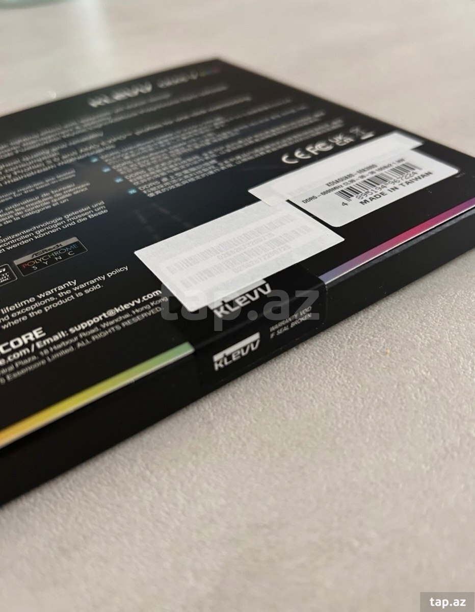 RAM KLEVV CRAS V RGB DDR5 32GB (2x16GB) 6000MHz (3)