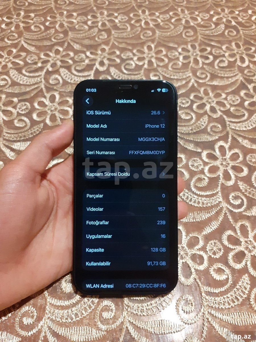 Apple iPhone 12 Black 128GB/4GB (8)