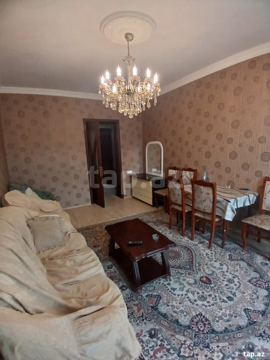 2-otaqlı mənzil kirayə verilir, Nərimanov r., 60 m² (2)