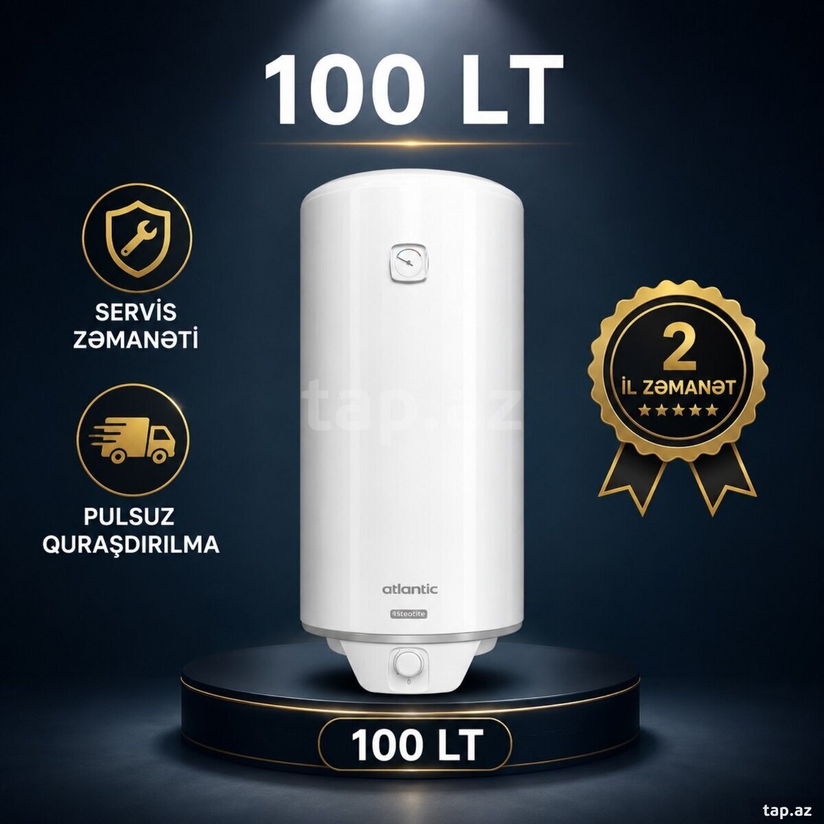 Su qızdırıcısı Ariston 100 L