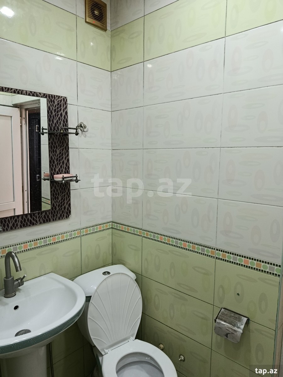 3-otaqlı mənzil kirayə verilir, M.Əcəmi m., 89 m² (11)