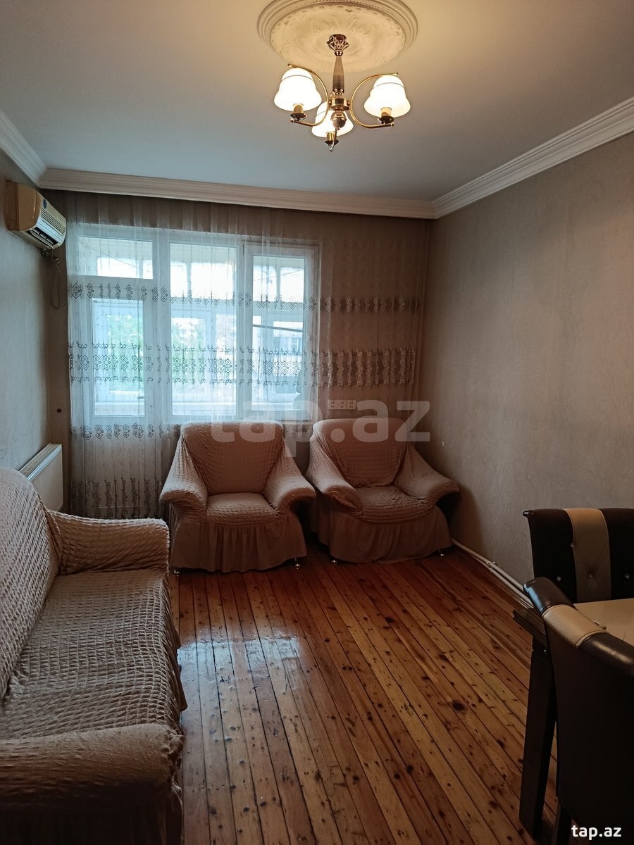 3-otaqlı mənzil kirayə verilir, M.Əcəmi m., 89 m² (6)