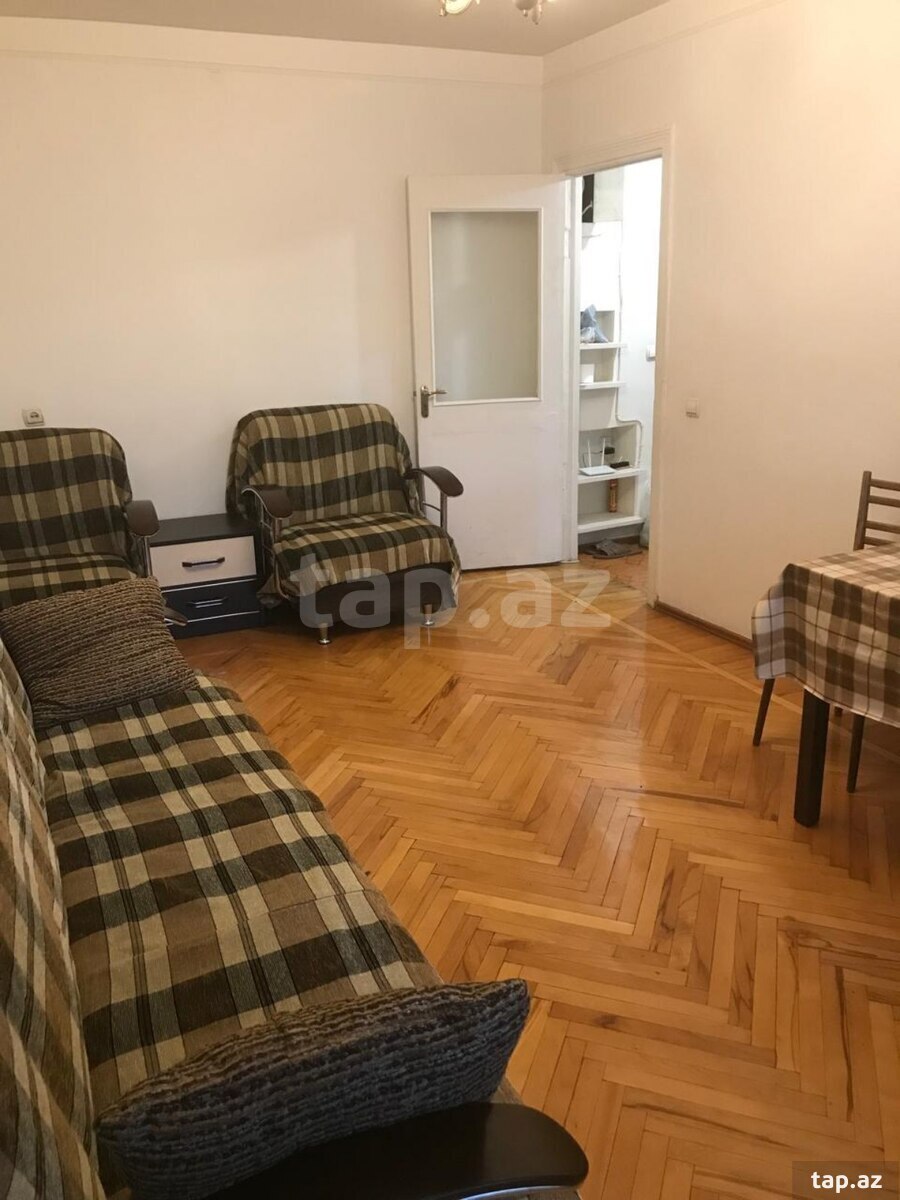 2-otaqlı mənzil kirayə verilir, Nərimanov r., 50 m² (9)