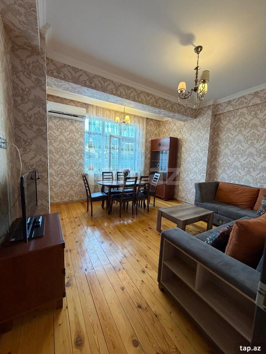 2-otaqlı yeni tikili kirayə verilir, Q.Qarayev m., 70 m²