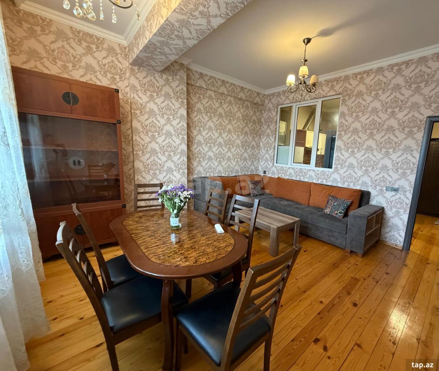 2-otaqlı yeni tikili kirayə verilir, Q.Qarayev m., 70 m² (3)