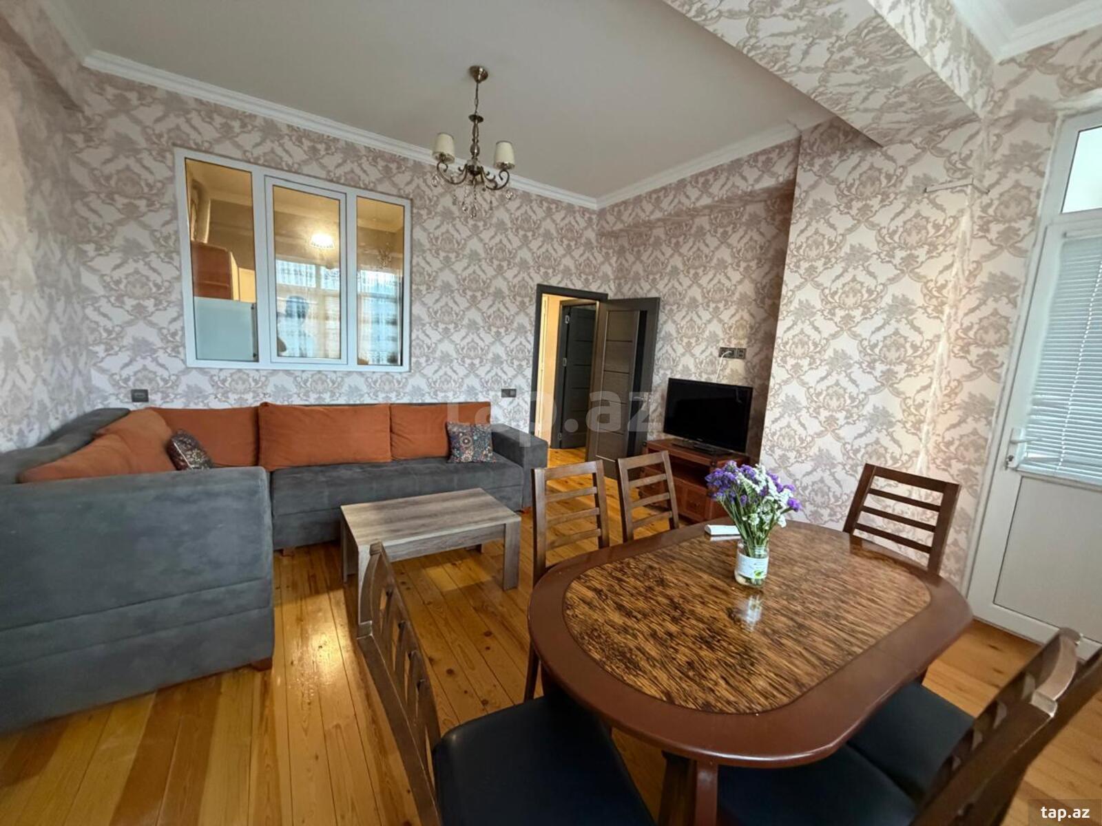 2-otaqlı yeni tikili kirayə verilir, Q.Qarayev m., 70 m² (2)