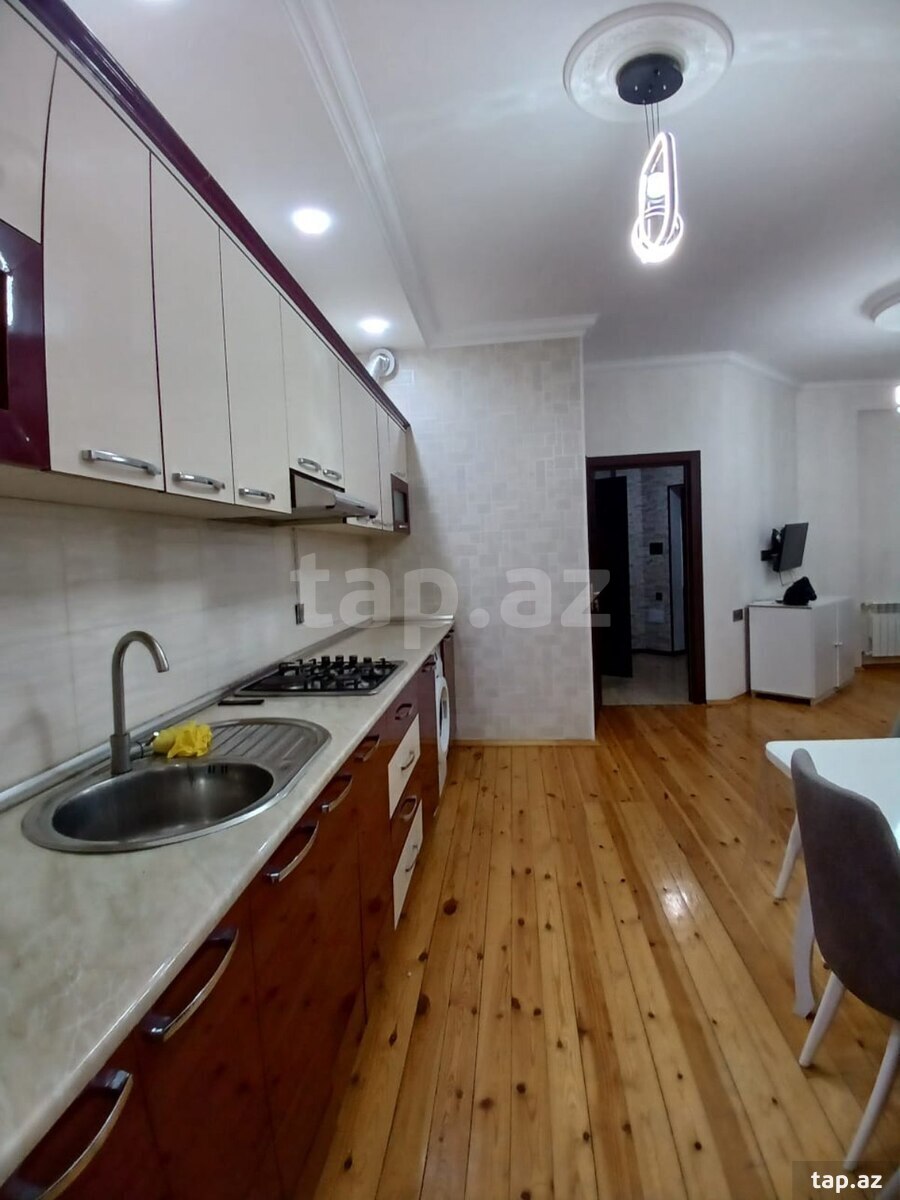 2-otaqlı yeni tikili kirayə verilir, H. Aslanov m., 55 m²