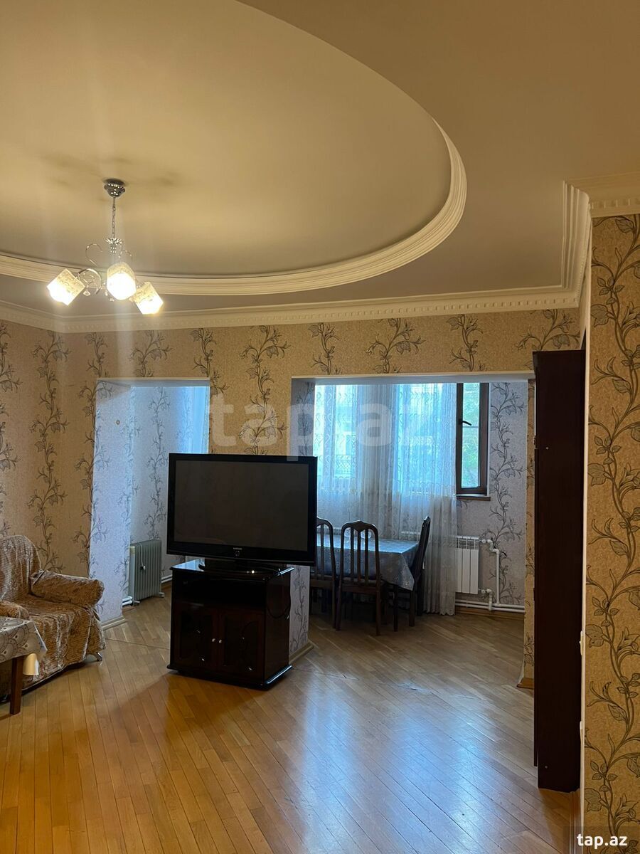 3-otaqlı mənzil kirayə verilir, Nəsimi r., 90 m² (2)